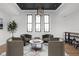 Cozy game room featuring comfortable seating and a wood coffee table at 5187 Abington Way, Zionsville, IN 46077