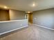 Spacious bonus room with neutral carpeting and recessed lighting at 2834 Maricopa Blvd, Whitestown, IN 46075