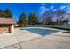 Community pool with cover and surrounding area at 8016 Minlo Dr, Indianapolis, IN 46227