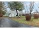 Backyard with shed and driveway access at 1110 N 15Th St, Noblesville, IN 46060