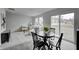 Bright breakfast nook with sliding glass doors leading to backyard at 1126 Lona Dr, Martinsville, IN 46151