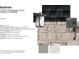 Detailed exterior view of the home's brick, siding, and trim colors at 12023 Crestwater Ct, Fishers, IN 46037