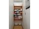 Small storage closet with shelving for extra storage at 390 N Graham St, Martinsville, IN 46151