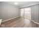 Bright dining room with sliding glass doors leading to a balcony at 3965 N Meridian St # Apt 2A, Indianapolis, IN 46208