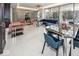 Elegant lobby lounge area with contemporary furniture and large windows at 3965 N Meridian St # Apt 2A, Indianapolis, IN 46208