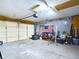 Spacious garage with storage space and room for multiple vehicles at 6024 Boulder Dr, Anderson, IN 46013