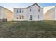 House with a large grassy backyard at 8442 Burket Way, Camby, IN 46113