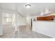 Open concept kitchen with granite countertops and stainless steel appliances at 8442 Burket Way, Camby, IN 46113
