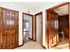 Hallway with access to bedrooms and office at 1500 S Anderson St, Elwood, IN 46036