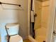 Clean bathroom with shower and toilet at 3206 W 57Th St, Indianapolis, IN 46228