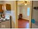 Simple bedroom with a window and wood flooring at 3206 W 57Th St, Indianapolis, IN 46228