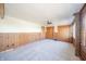 Bright bedroom with log cabin accents and double closets at 4298 W 300 N, Anderson, IN 46011
