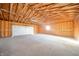 Unfinished garage with high ceilings and open space at 4298 W 300 N, Anderson, IN 46011