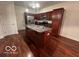 Modern kitchen with stainless steel appliances and island at 581 Beehler Dr, Whiteland, IN 46184