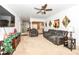 Spacious living room with fireplace and large windows at 11554 Brook Bay Ln, Indianapolis, IN 46229