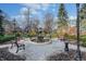 Community park with fountain and benches at 1404 Broadway St # Apt A, Indianapolis, IN 46202