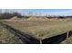 Empty lot with dirt piles and construction fencing, ready for building at 2974 S Kings Way, New Palestine, IN 46163