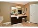 Bathroom with double vanity and plenty of counter space at 10566 Morningtide Cir, Fishers, IN 46038