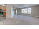 Dining area with carpet and a view into the kitchen at 10808 Inspiration Dr, Indianapolis, IN 46259