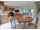 Kitchen with breakfast nook and view into the living room at 1798 Cascades Dr, Greenfield, IN 46140