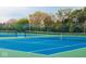 Two well-maintained tennis courts at 19880 Chatsworth Blvd, Westfield, IN 46032