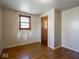 Simple bedroom with hardwood floors and a closet at 2290 Wilbur Rd, Martinsville, IN 46151