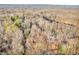 Aerial view of house in wooded area at 3499 Raspberry Ln, Nineveh, IN 46164