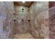 Large walk-in shower with tiled walls and built-in shelving at 4450 W 300 N, Fairland, IN 46126