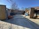 Unfinished garage with concrete floor and framing at 6522 W 13Th St, Indianapolis, IN 46214