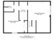 Basement floor plan includes a bedroom, bath, and recreation room at 807 Alden Dr, Fortville, IN 46040