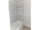 Bathroom with new shower and tub surround at 1207 W 35Th St, Indianapolis, IN 46208