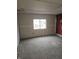 Unfinished bedroom with wood floors and a window at 1207 W 35Th St, Indianapolis, IN 46208