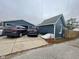 Spacious detached garage with additional storage at 323 E Franklin St, Shelbyville, IN 46176