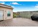 Composite deck with grill, lattice fence, and yard access at 3275 Eaton Mews Ct, Greenwood, IN 46143