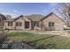 Brick house with a landscaped front yard at 9048 N Watson Meadows Ln, Mooresville, IN 46158