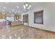 Kitchen with stainless steel appliances and an island at 9048 N Watson Meadows Ln, Mooresville, IN 46158