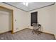 Bright bedroom with a desk and closet at 2719 13Th St, Columbus, IN 47201