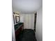 Double vanity bathroom with dark countertop at 4000 N Meridian St # 2H, Indianapolis, IN 46208