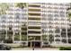 High rise building exterior with entrance and landscaping at 4000 N Meridian St # 2H, Indianapolis, IN 46208