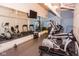Well equipped fitness center with various exercise machines at 4000 N Meridian St # 2H, Indianapolis, IN 46208