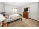 Simple bedroom with carpeted floor and window at 965 W New Rd, Greenfield, IN 46140