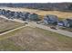 New homes and community under construction, aerial view at 3322 Stafford St, Sheridan, IN 46069