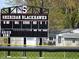 Sheridan Blackhawks baseball scoreboard at 3322 Stafford St, Sheridan, IN 46069