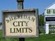 Sheridan City Limits sign with a bank in the background at 3322 Stafford St, Sheridan, IN 46069