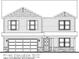 Two-story home with attached garage and shutters at 3322 Stafford St, Sheridan, IN 46069