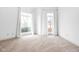 Spacious bedroom featuring large windows and neutral wall colors at 8804 Waterside Dr, Indianapolis, IN 46278