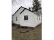 Side view of white house at 3919 E 34Th St, Indianapolis, IN 46218