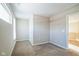 Simple bedroom with carpeted floor and closet at 610 Atlas Dr, Lebanon, IN 46052