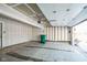 Unfinished garage with overhead door at 610 Atlas Dr, Lebanon, IN 46052