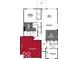First-floor layout showcasing the kitchen, great room, dining area, and two-car garage at 68 Sterling Pl, New Whiteland, IN 46184